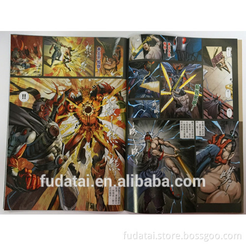 FDT custom soft cover full color perfect binding cartoon book
